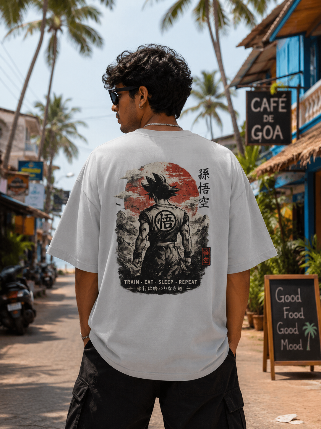 Anime Warrior Oversized T-Shirt