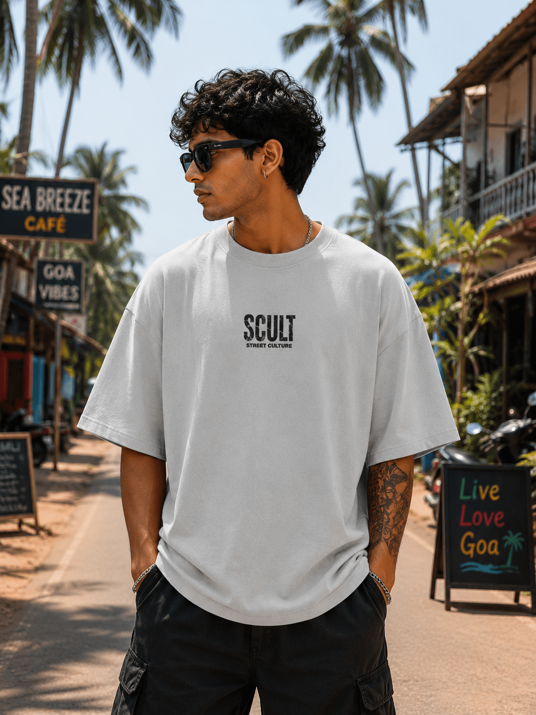Anime Warrior Oversized T-Shirt