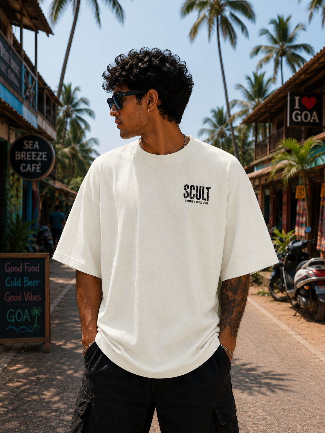 Anime Warrior Oversized T-Shirt