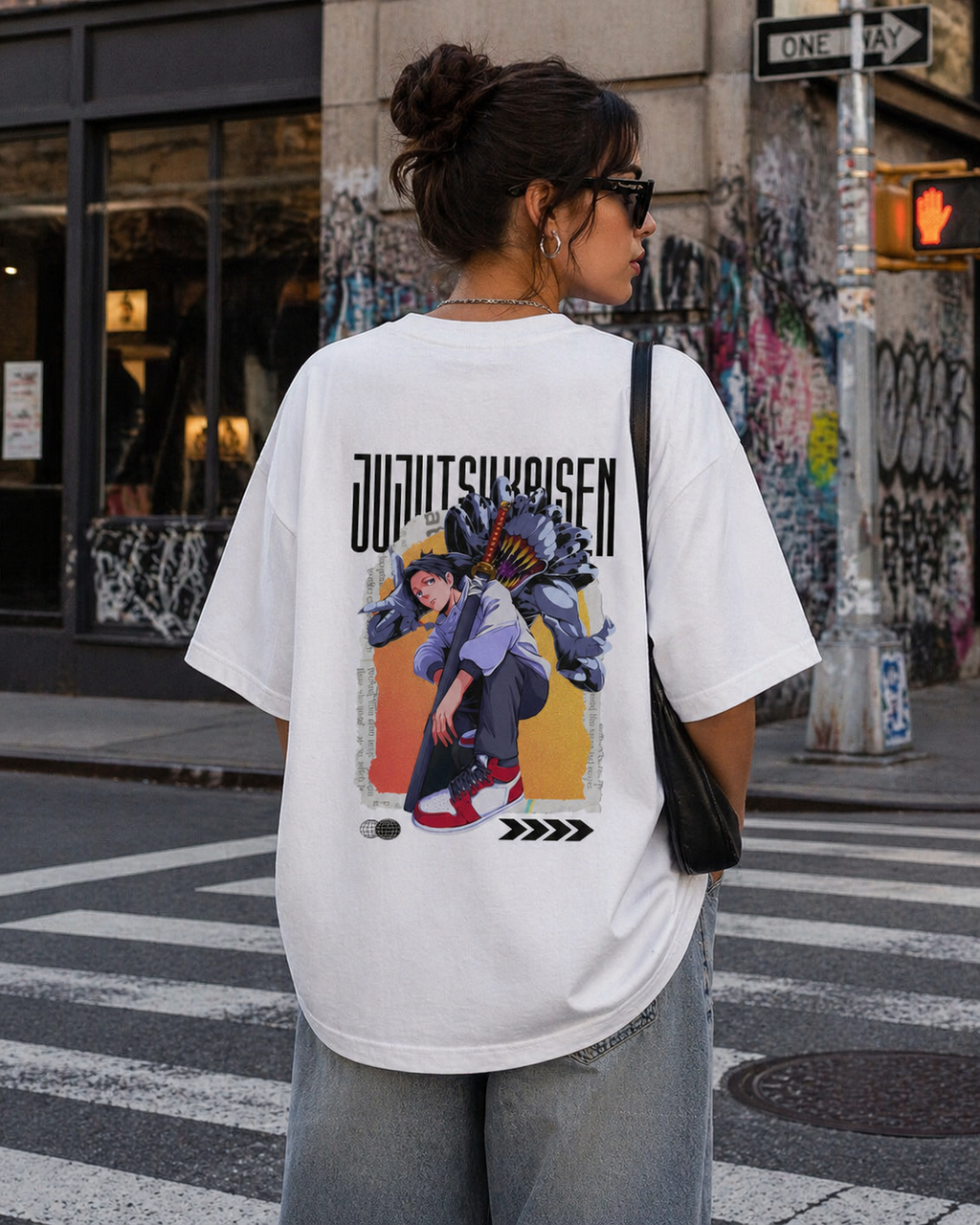 JUJUTSU KAISEN Oversized Anime T-Shirt