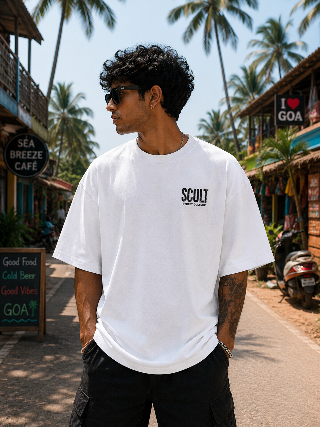 Anime Warrior Oversized T-Shirt