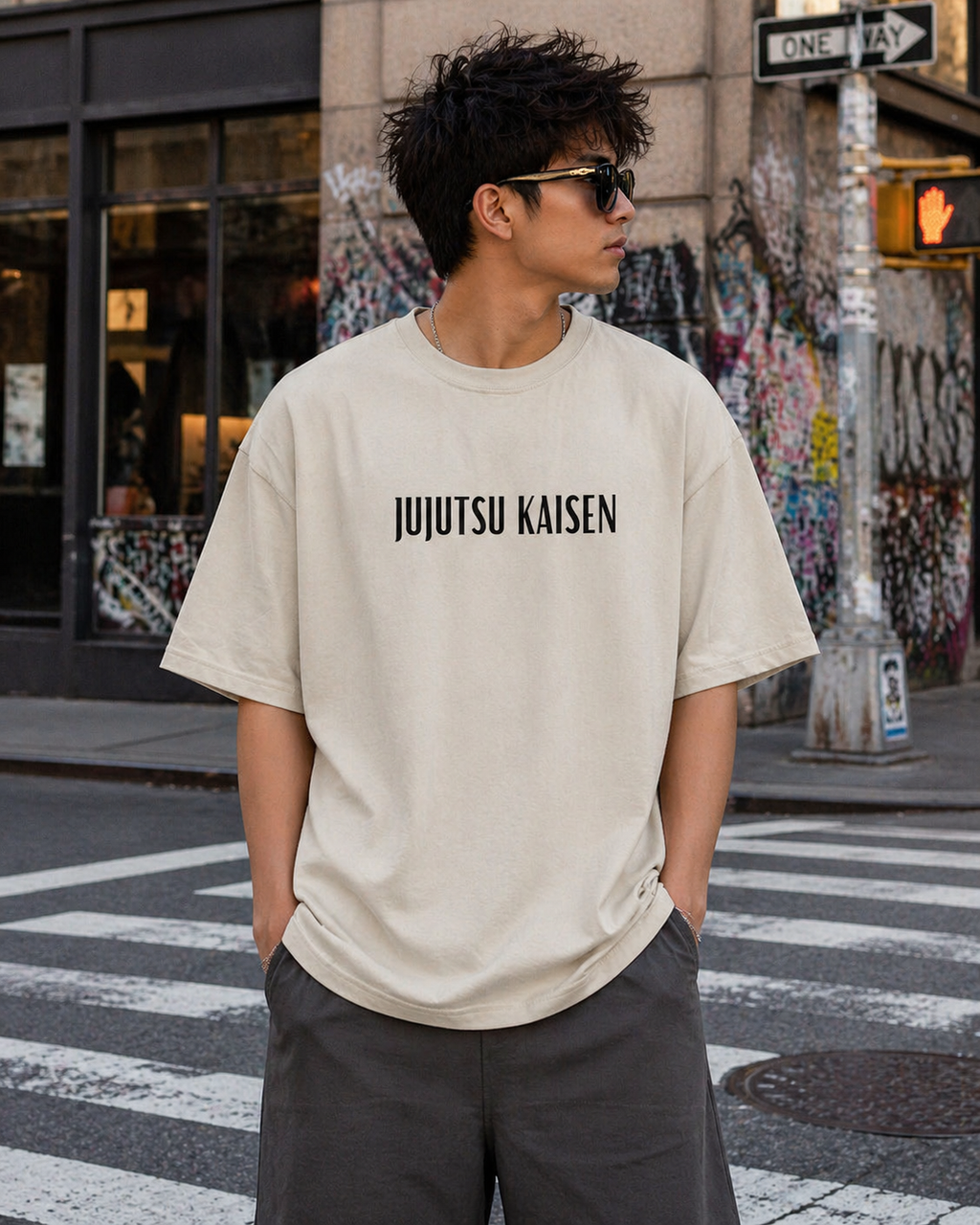 JUJUTSU KAISEN Oversized Anime T-Shirt