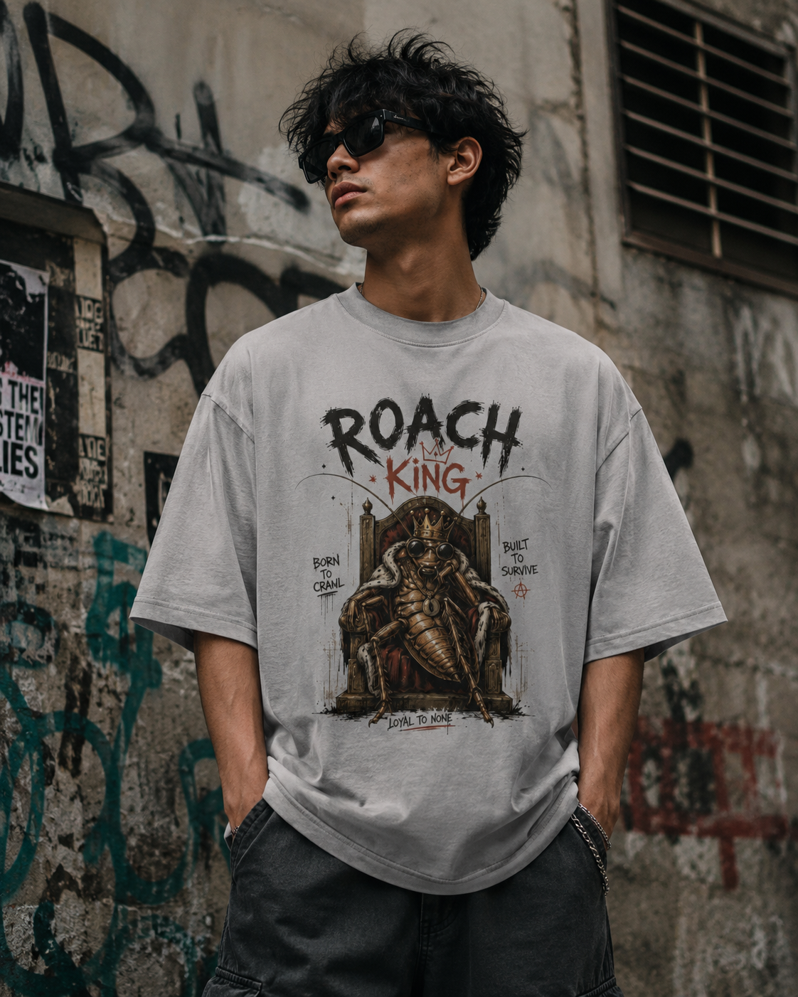 SCULT Cockroach King Oversized T-Shirt