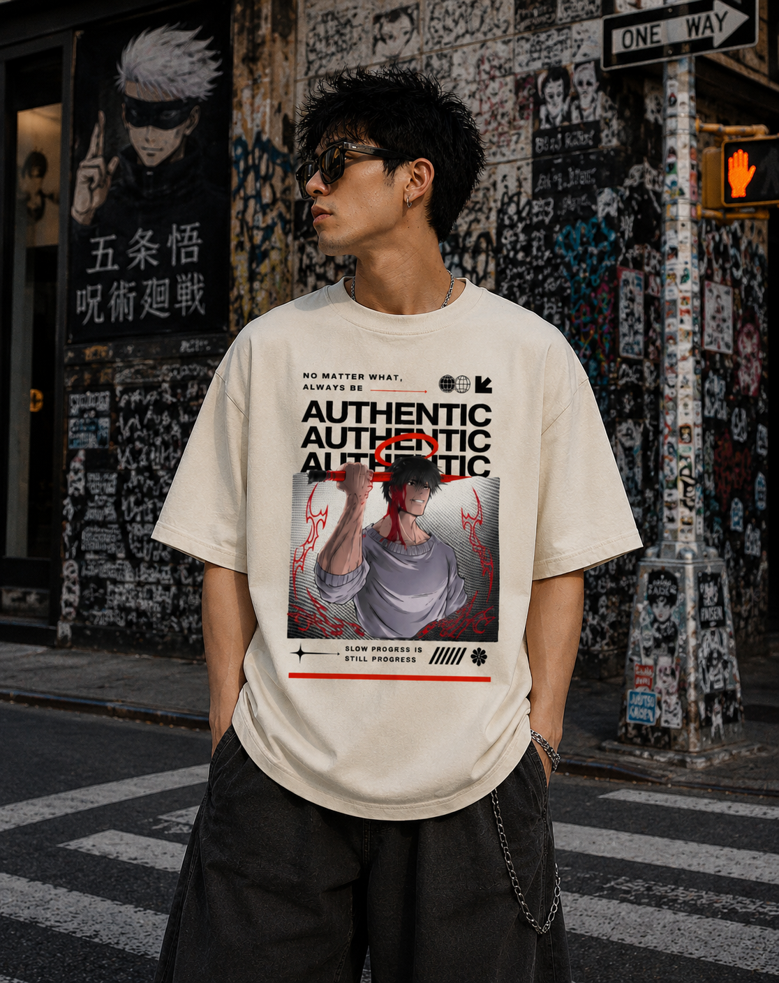 Authentic Aura Oversized T-Shirt