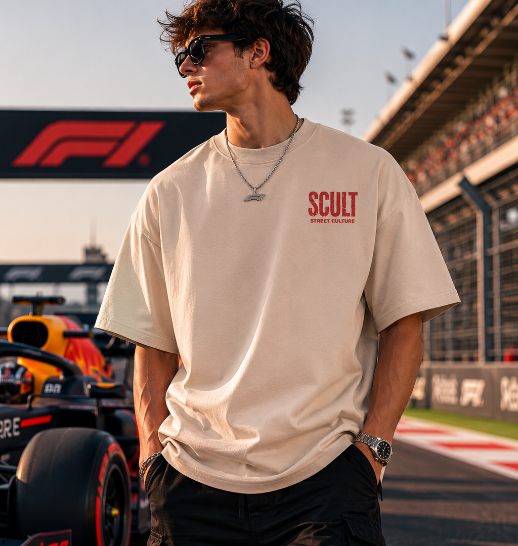 Formula 1 Hamilton & Michael Oversized Tee