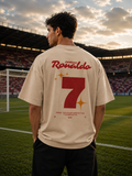 Premium Cristiano Ronaldo 7 Oversized Streetwear Tee