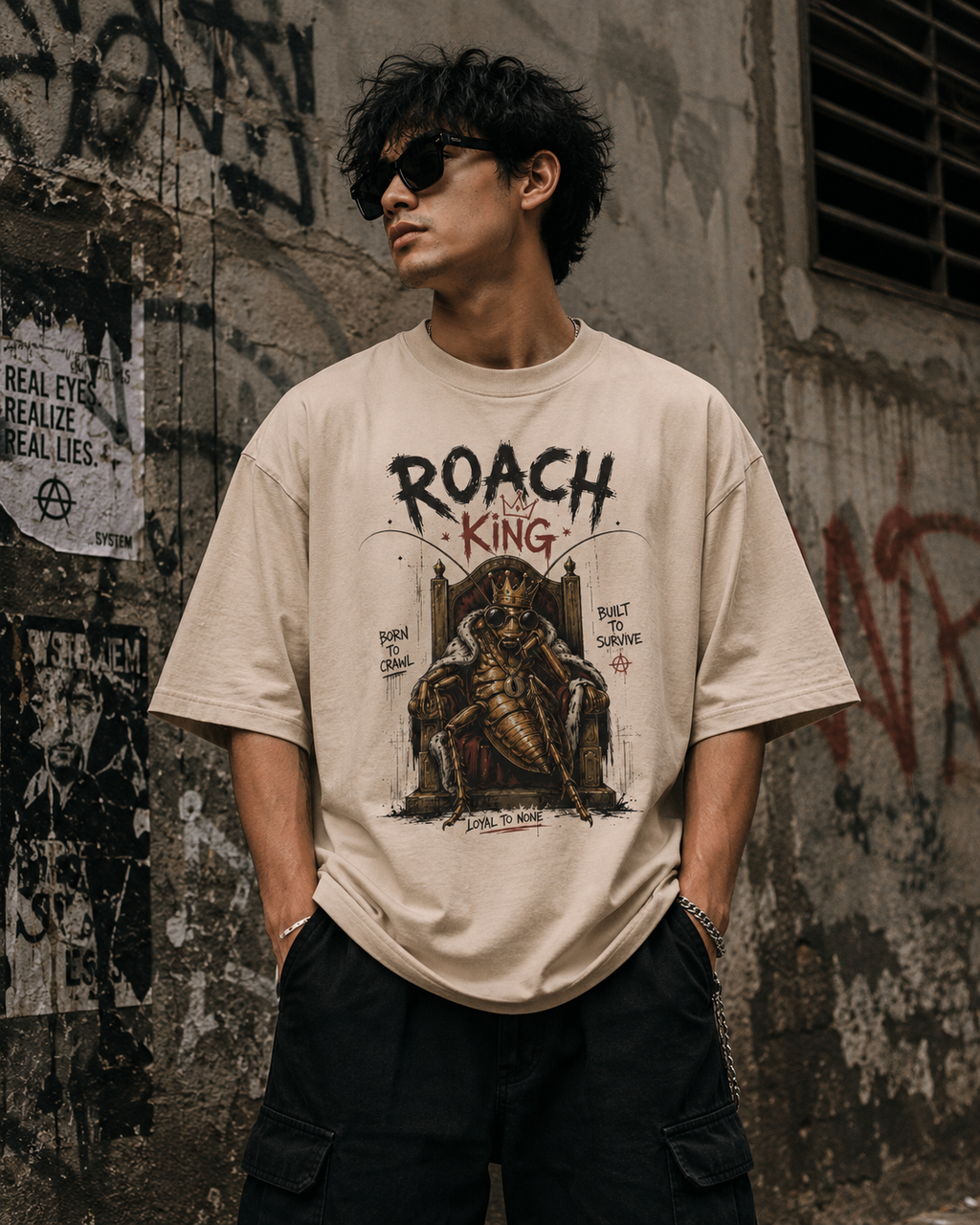 SCULT Cockroach King Oversized T-Shirt