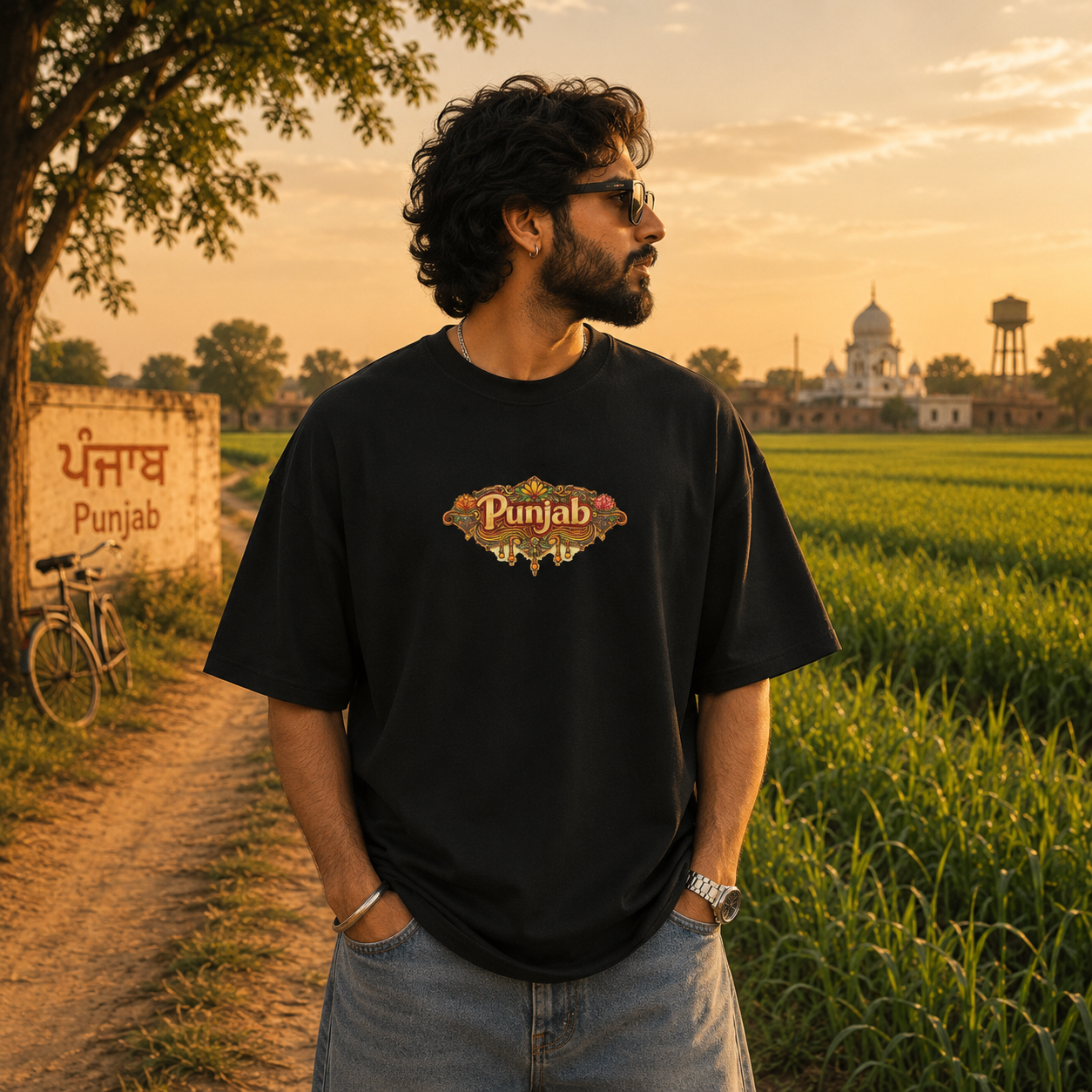 Punjab Da Virsa Oversized Tee