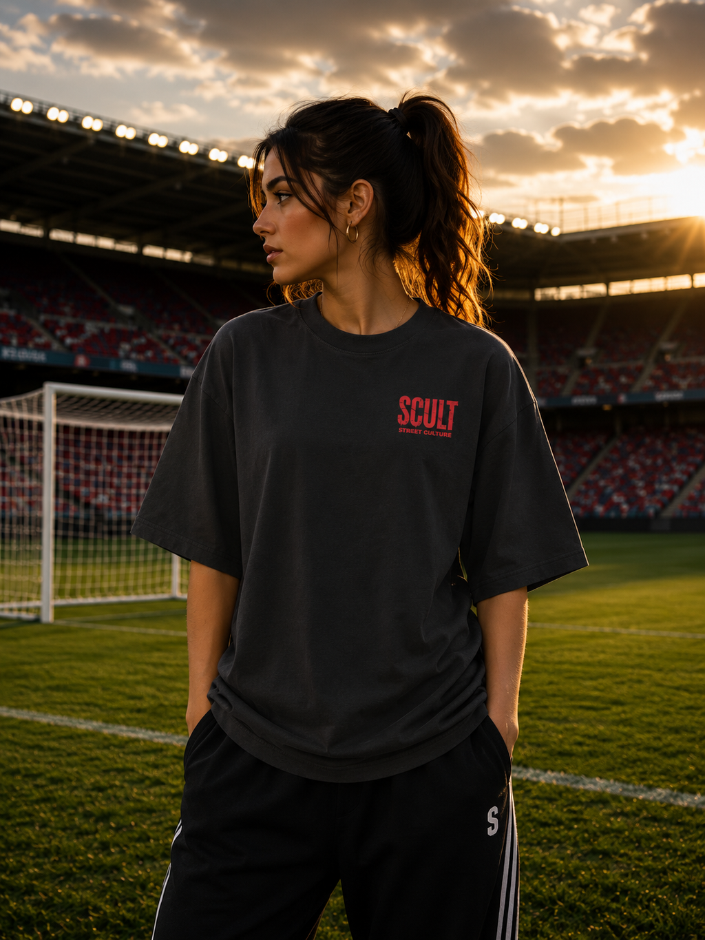 Premium Cristiano Ronaldo 7 Oversized Streetwear Tee