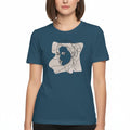 Minimal Abstract Face Women’s Regular Fit T-Shirt