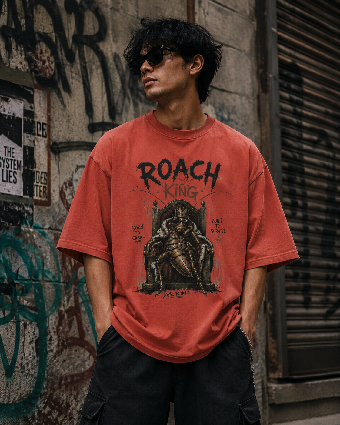 SCULT Cockroach King Oversized T-Shirt