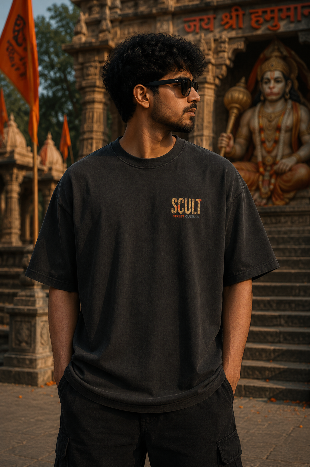 Hanuman Epic Edition Oversized T-Shirt