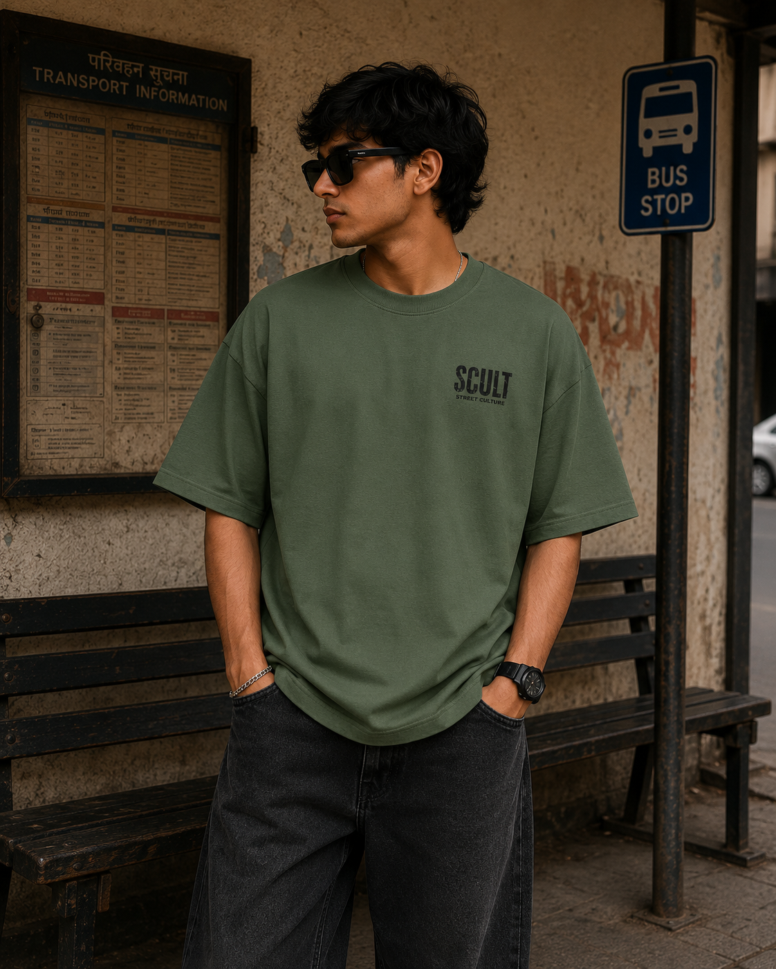 Vintage Funny Oversized Unisex Tee