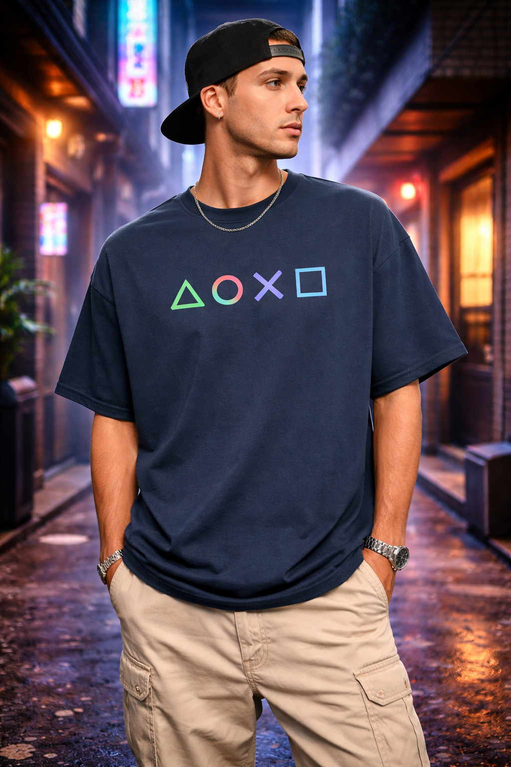 Game Over Oversized T-Shirt