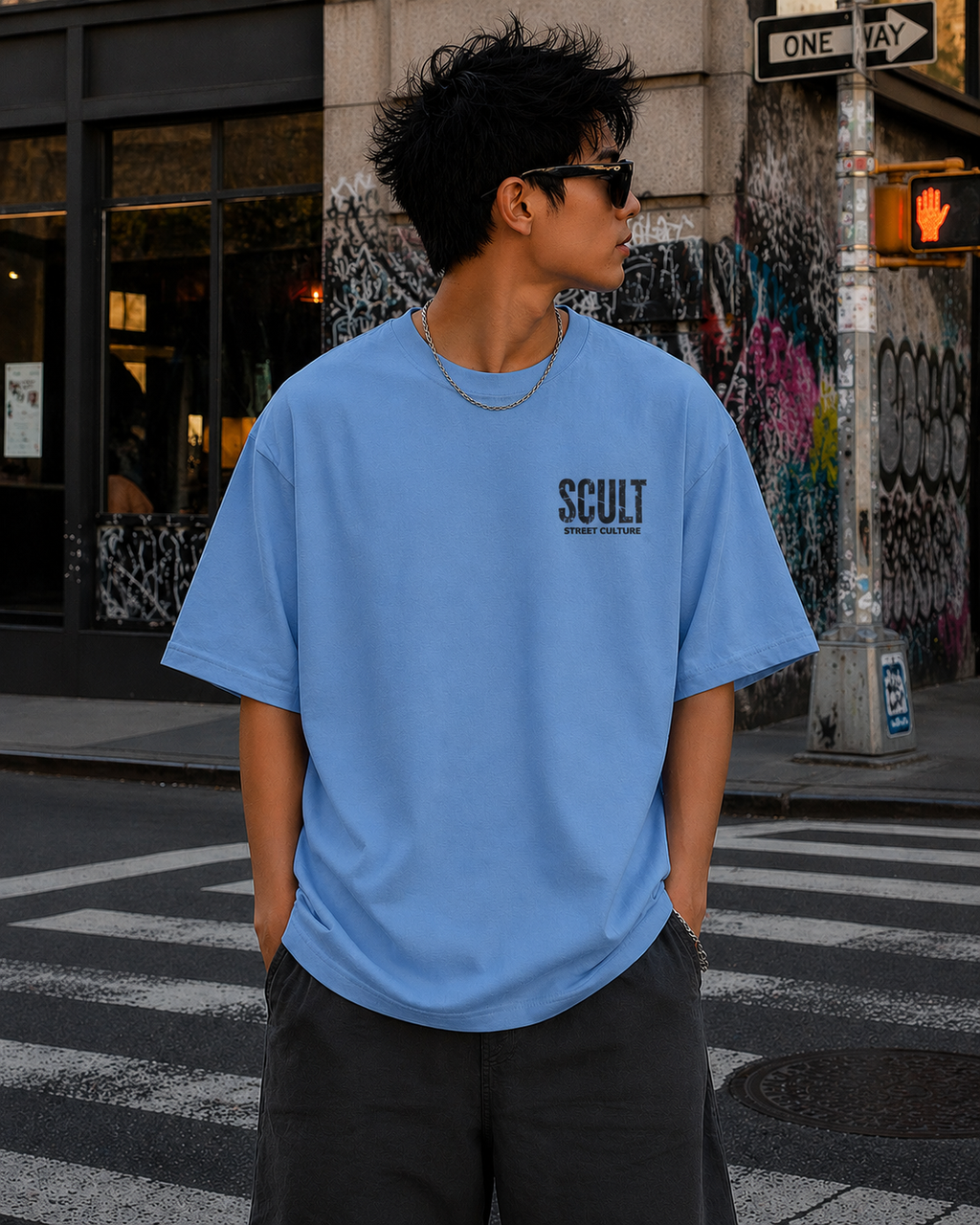 Gojo Anime Oversized T-Shirt