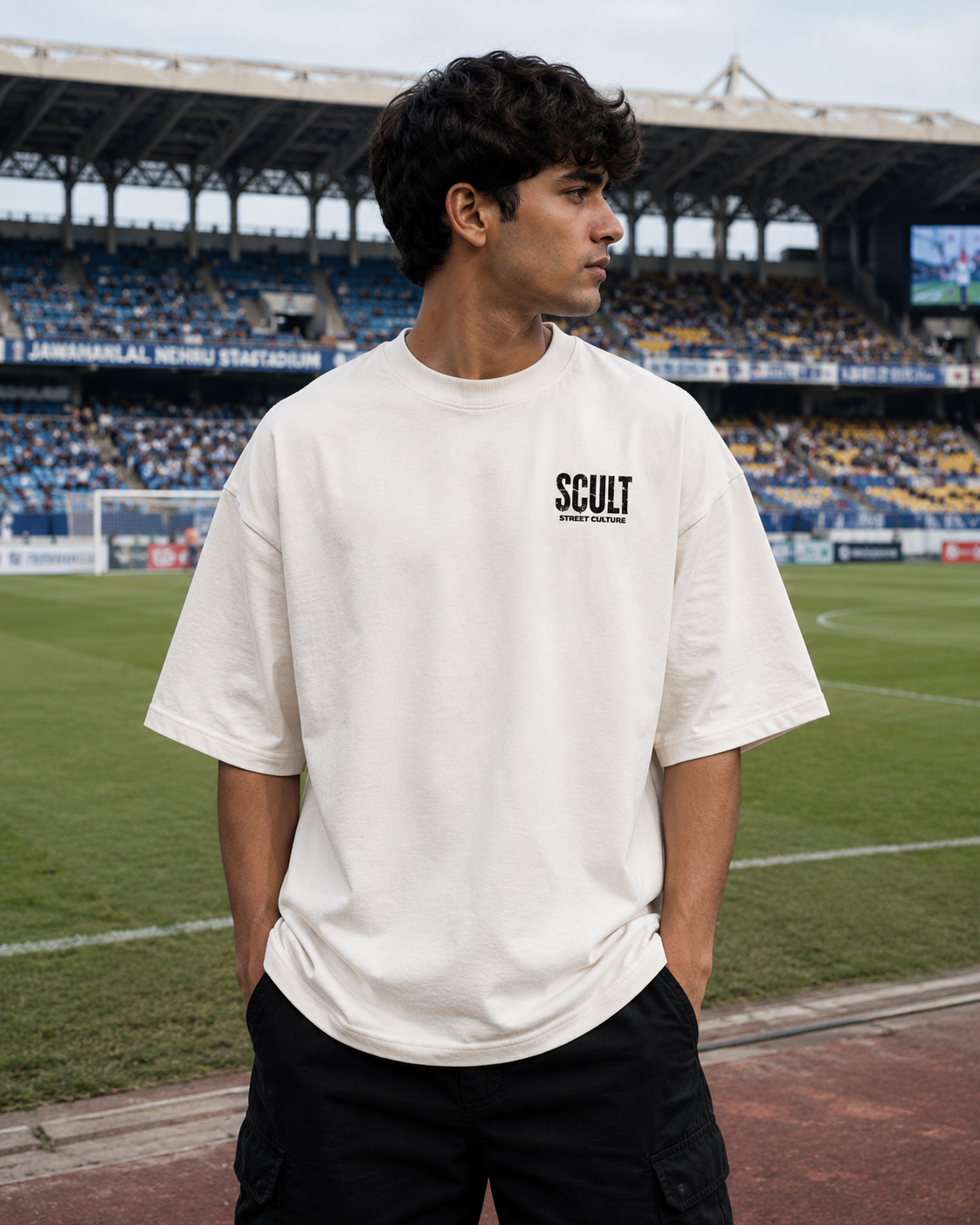 Cristiano Ronaldo Vintage Football Oversized T-Shirt