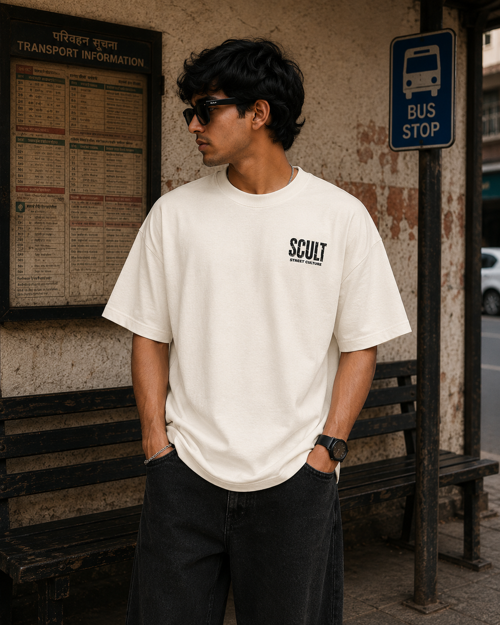 Vintage Funny Oversized Unisex Tee