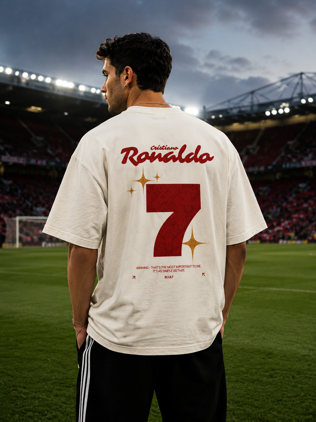 Premium Cristiano Ronaldo 7 Oversized Streetwear Tee