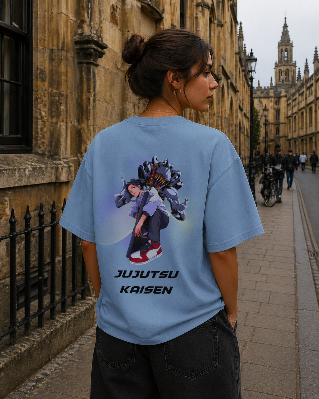 Jujutsu Anime Unisex Oversized T-Shirt