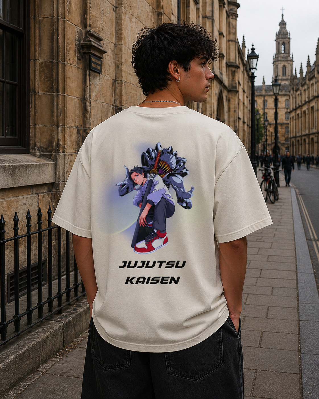 Jujutsu Anime Unisex Oversized T-Shirt
