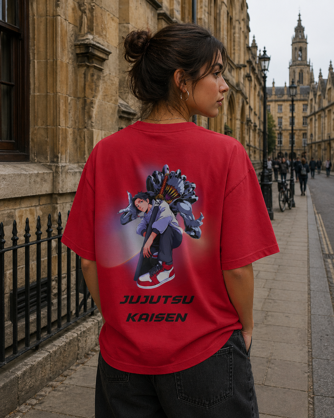 Jujutsu Anime Unisex Oversized T-Shirt