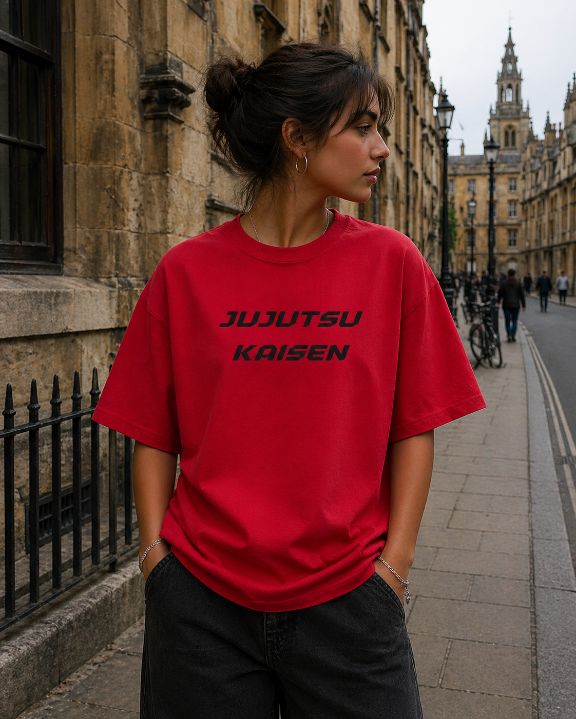 Jujutsu Anime Unisex Oversized T-Shirt