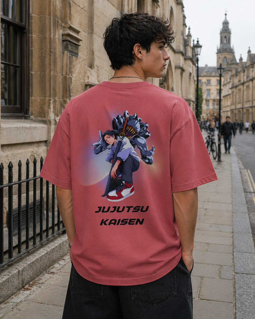 Jujutsu Anime Unisex Oversized T-Shirt