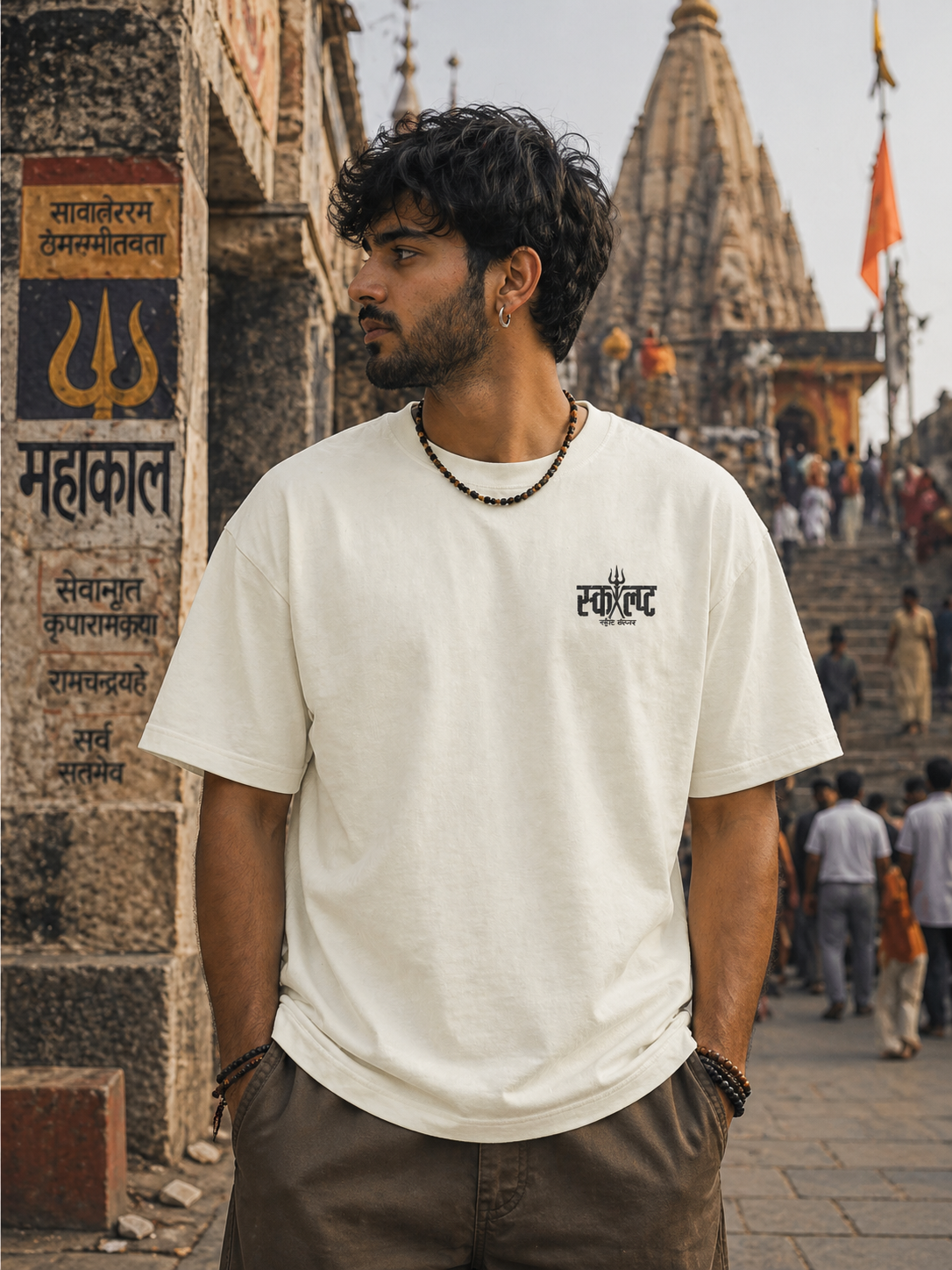 Mahadev Epic Edition Oversized T-Shirt