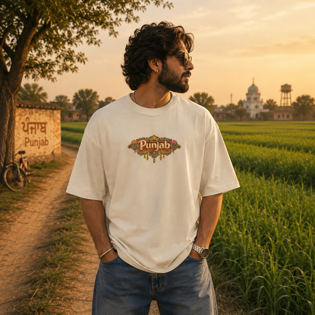 Punjab Da Virsa Oversized Tee