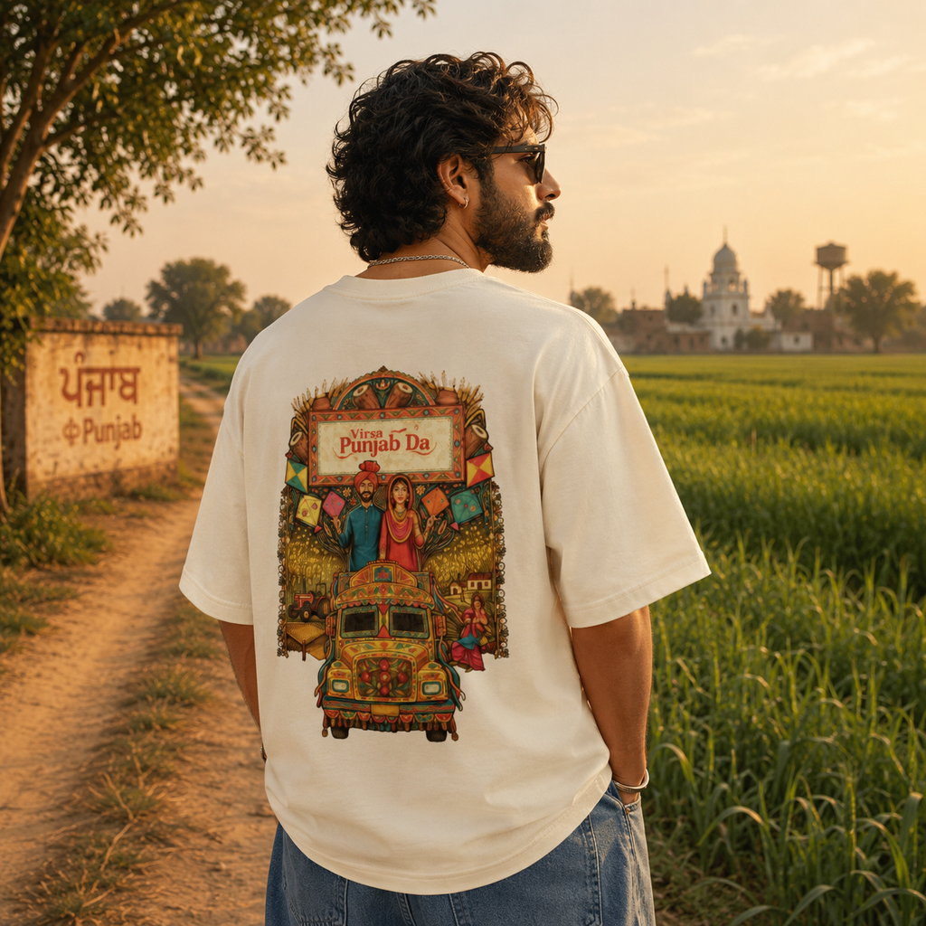 Punjab Da Virsa Oversized Tee