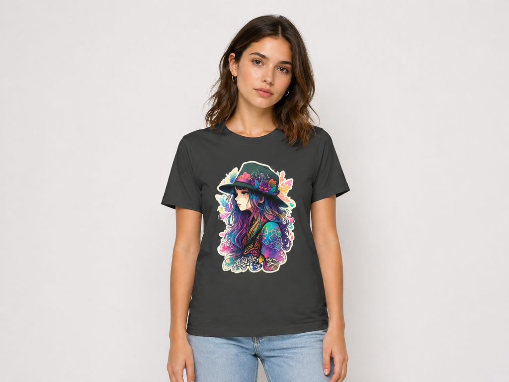Floral Girl Women’s T-Shirt