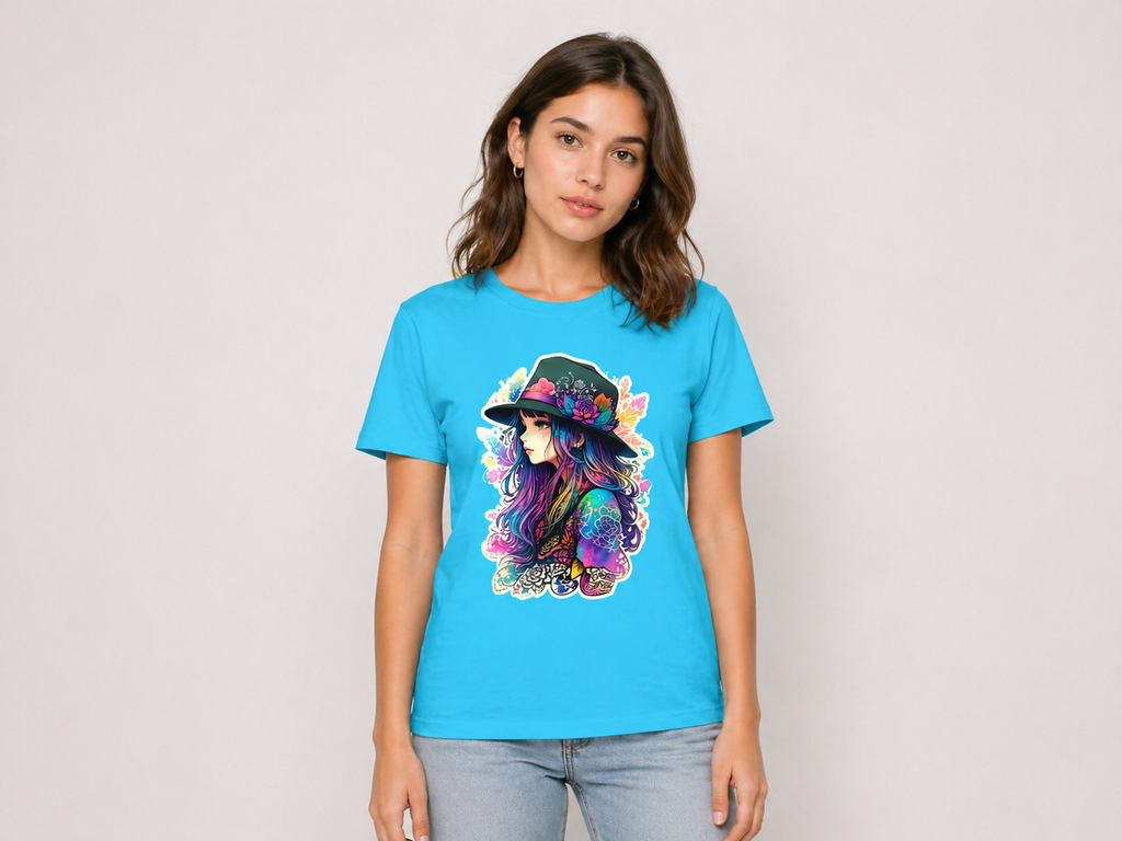 Floral Girl Women’s T-Shirt