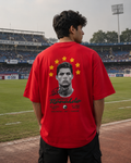 Cristiano Ronaldo Vintage Football Oversized T-Shirt