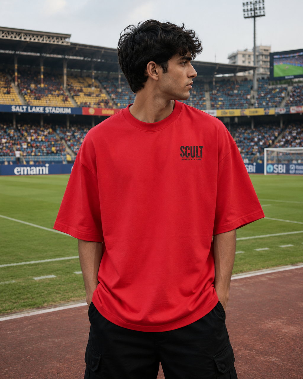 Cristiano Ronaldo Vintage Football Oversized T-Shirt
