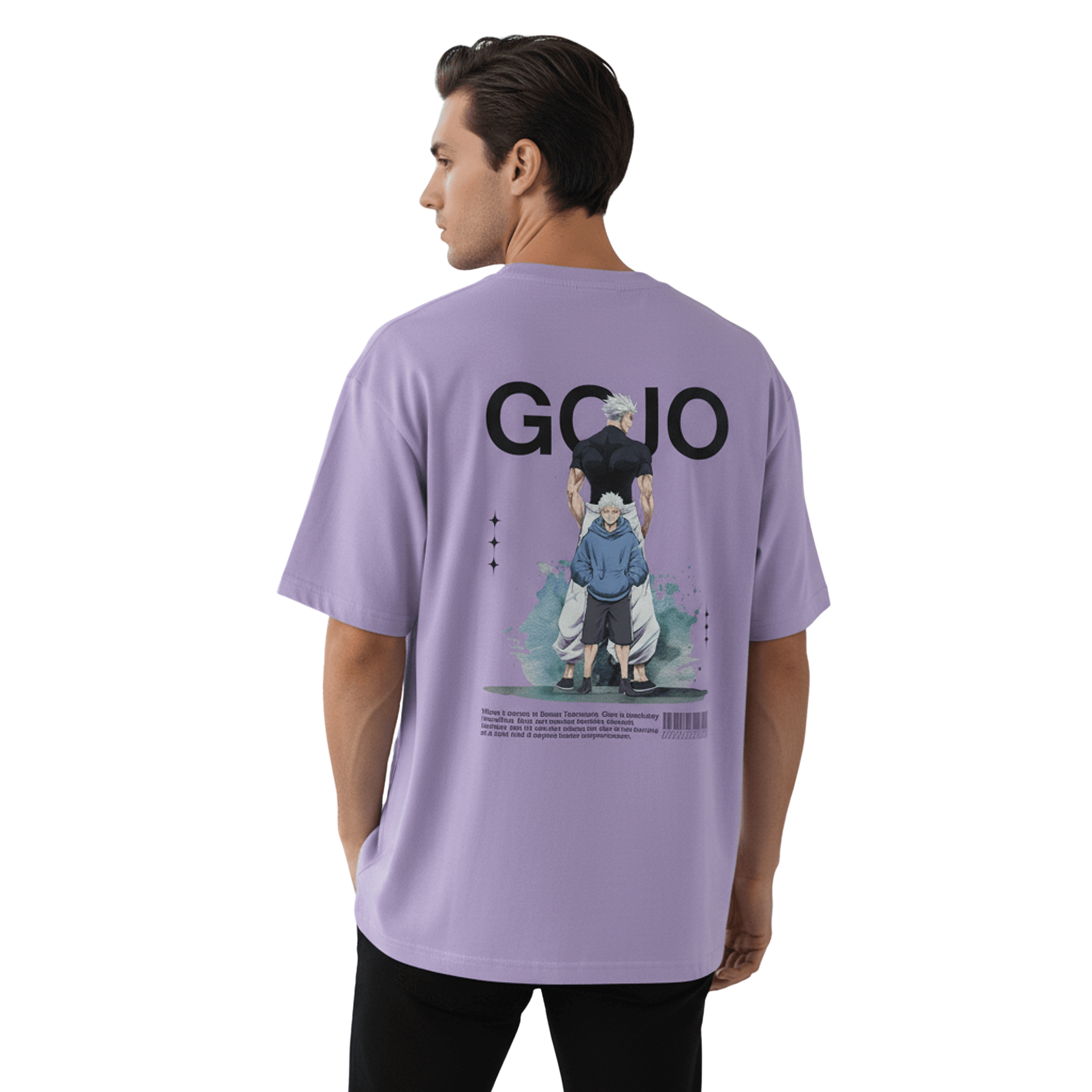 Gojo Anime Oversized T-Shirt