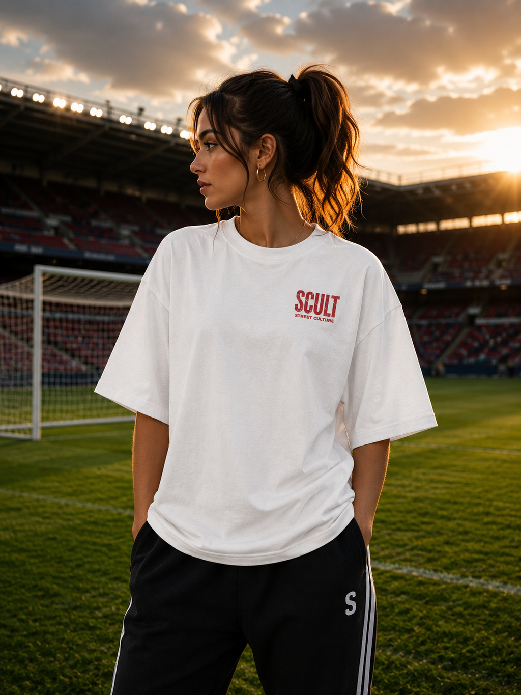 Premium Cristiano Ronaldo 7 Oversized Streetwear Tee