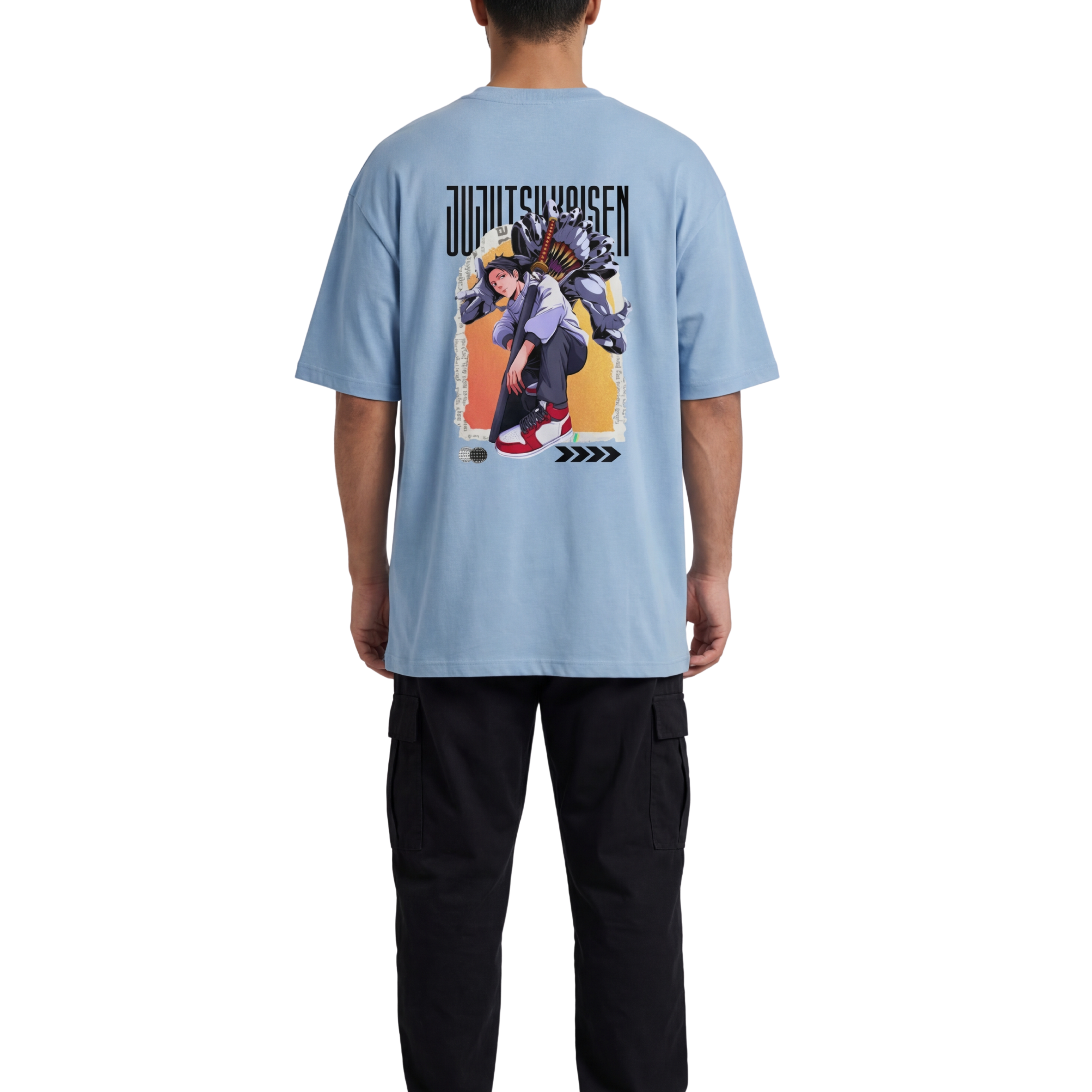 JUJUTSU KAISEN Oversized Anime T-Shirt